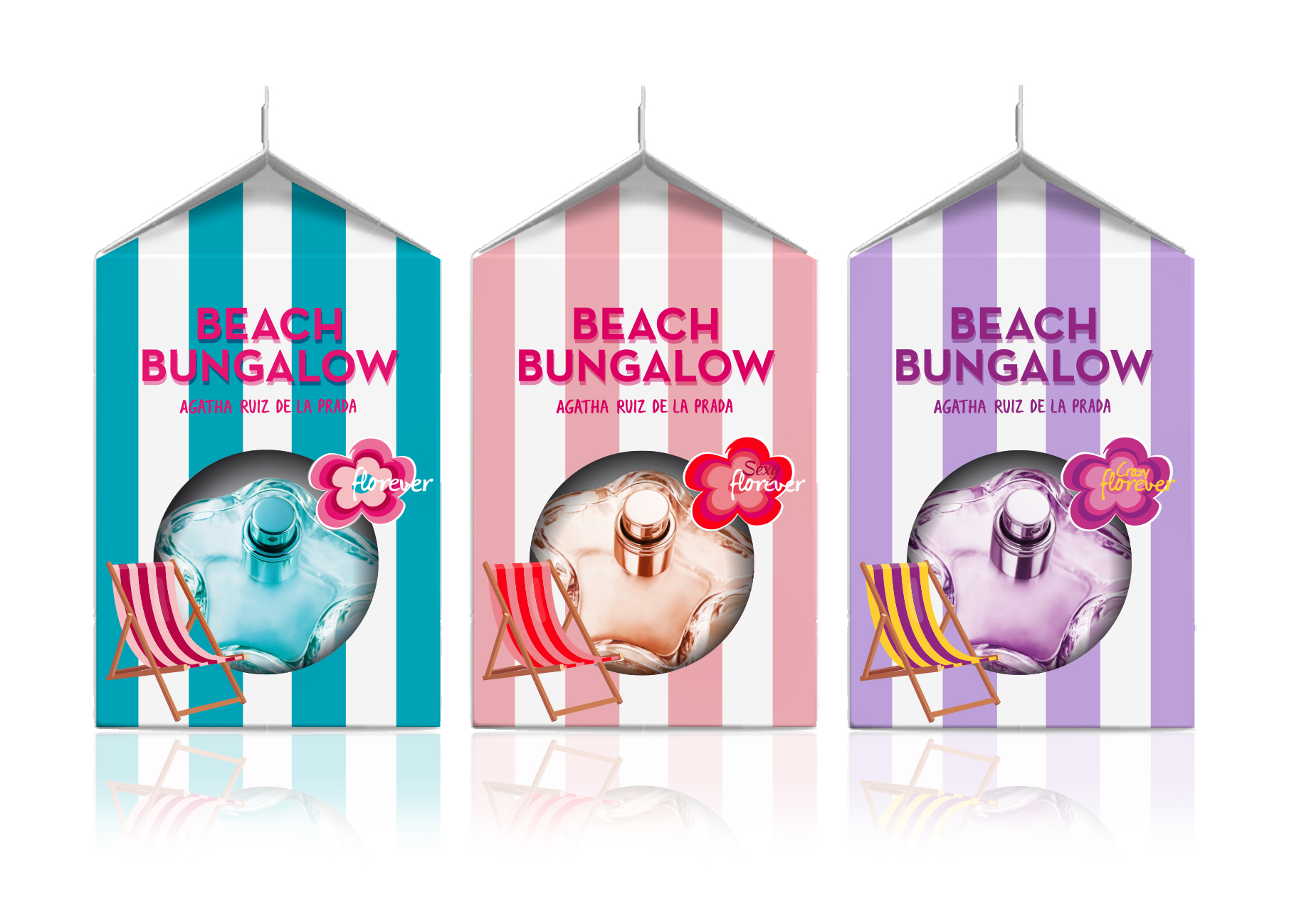 “Beach Bungalow” Special Edition x Agatha Ruiz de la Prada fragrances