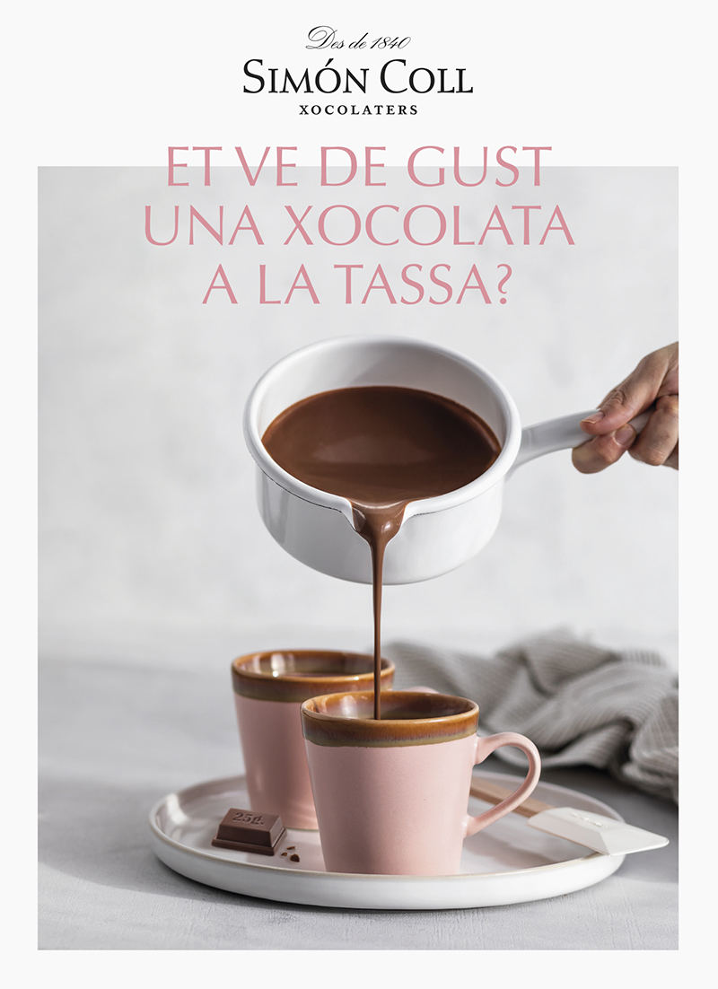 ‘Simón Coll’ Hot Chocolate Brochure Design