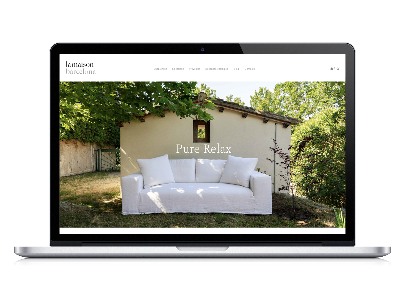 ‘La Maison Barcelona’ – Shooting & New Website Design